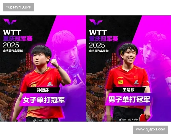 WTT重庆冠军赛:王楚钦鏖战苦战成功晋级 孙颖莎轻松击败田志希 WTT重庆冠军赛:王楚钦鏖战苦战成功晋级 孙颖莎轻松击败田志希
